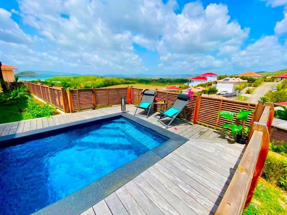 Villa Passion Cannelle De Standing Avec Sa Piscine Vue Mer location