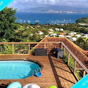  Appartement F3 Piscine Vue Et Montagne Pelee Anse A L'ane